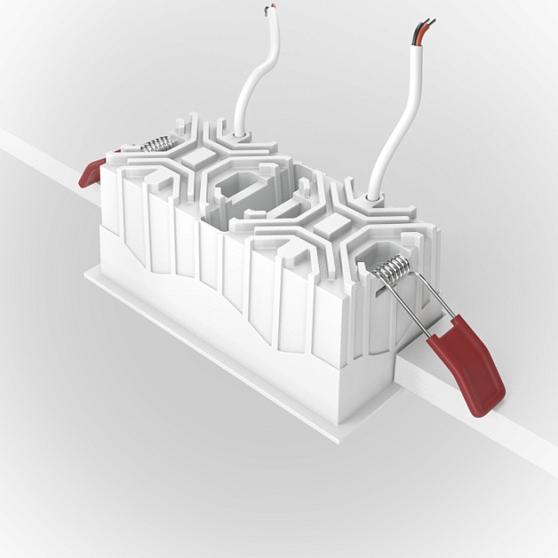 Точечный светильник Alfa LED DL043-02-10W3K-SQ-WB