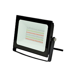 Прожектор уличный  ULF-F60-30W/RGB IP65 200-240В BLACK
