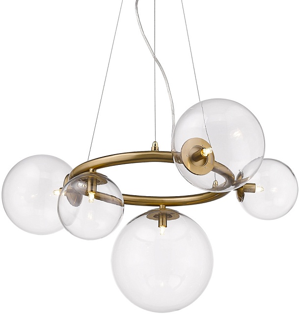 Подвесная люстра Puppet P68092-5 brass