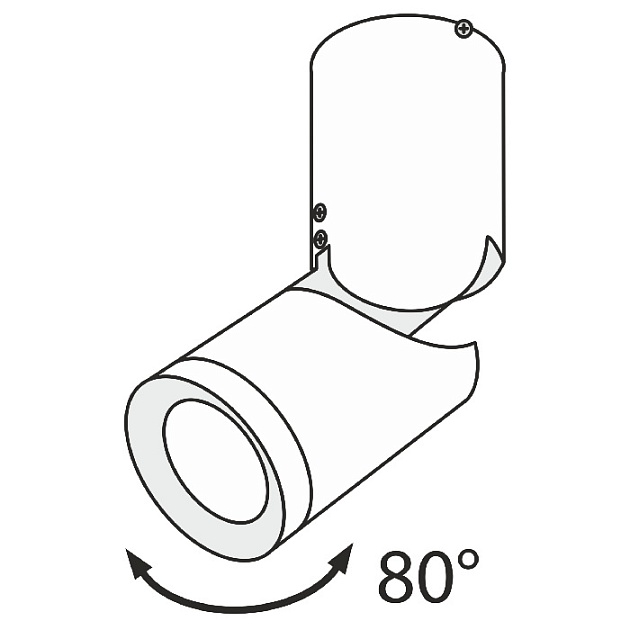 Спот Tube C019CW-01B