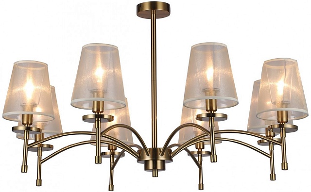 Потолочная люстра Faith 694/8PL Gold