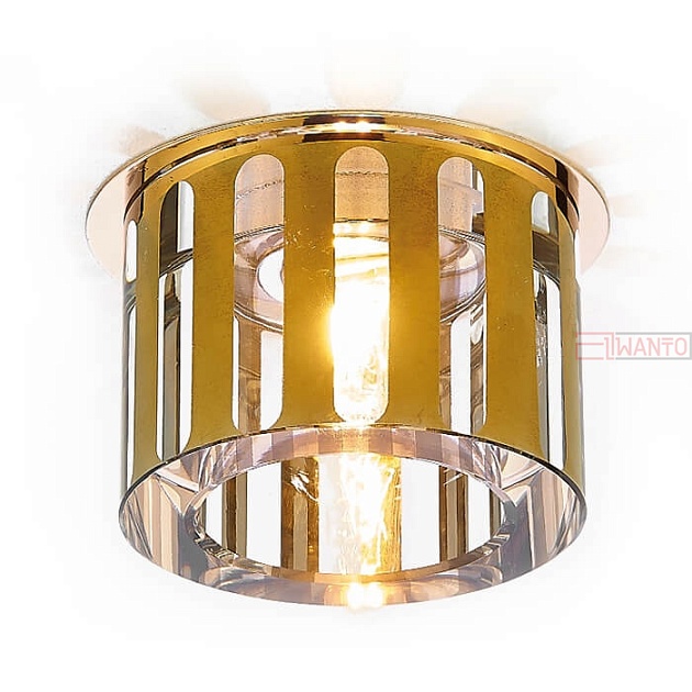 Точечный светильник Дизайн Кристальный D1014 GD
