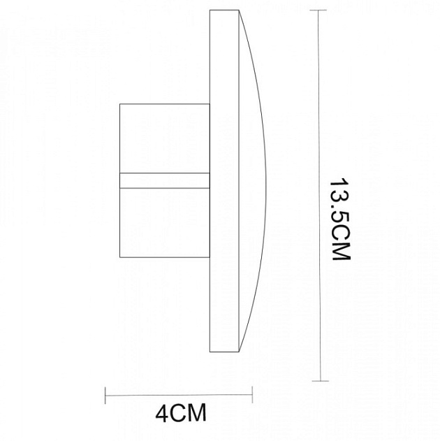 Настенный светильник Nimbo A1506AP-1WH