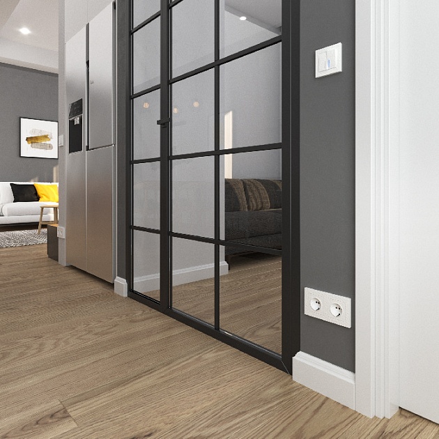 Выключатель Встраиваемые механизмы Hammer белые W1222101