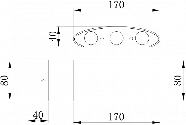 Архитектурная подсветка Strato O417WL-L6W3K