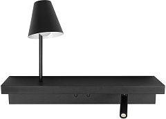 Настенный светильник Shelf 10216/2W Black