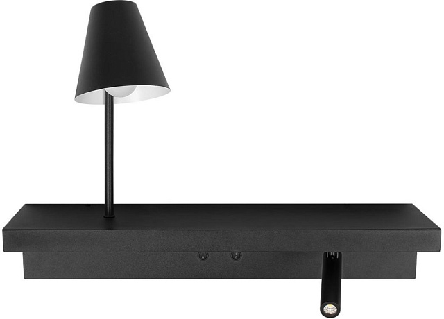 Настенный светильник Shelf 10216/2W Black