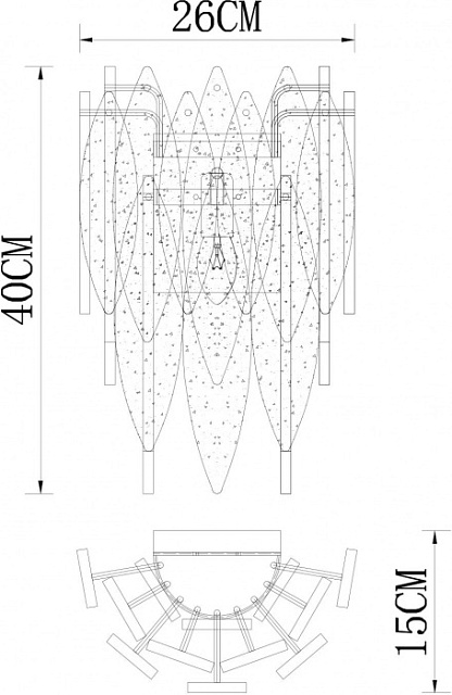 Настенный светильник Amelie 6003/01 AP-1