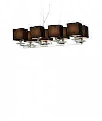 Подвесная люстра Fianelo LDP 1248-8 BK