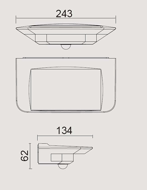 Настенный светильник уличный  P9014 S