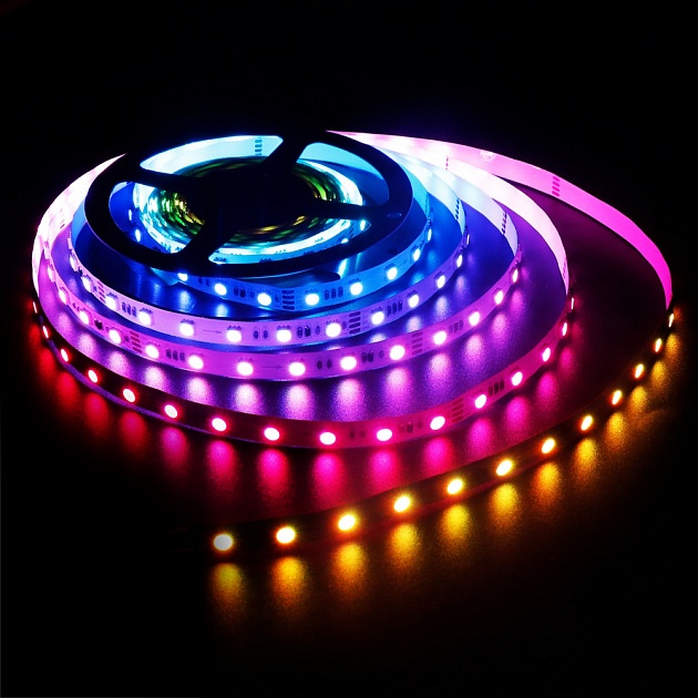 Светодиодная лента 12V 7,2W IP65 Лента светодиодная 12V 7,2W 30Led 5050 IP65 бегущая волна, 5м