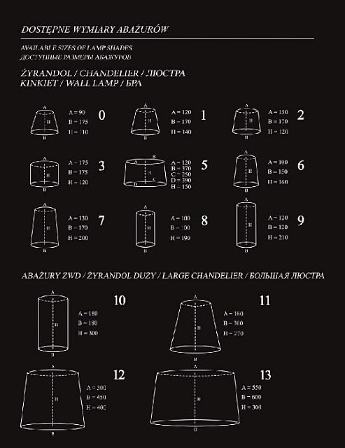 Потолочная люстра Dalila DAL-ZW-8(BN/A)