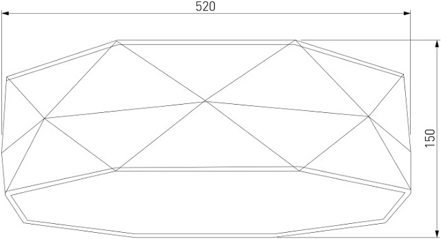 Потолочный светильник Kantoor 1567 Kantoor