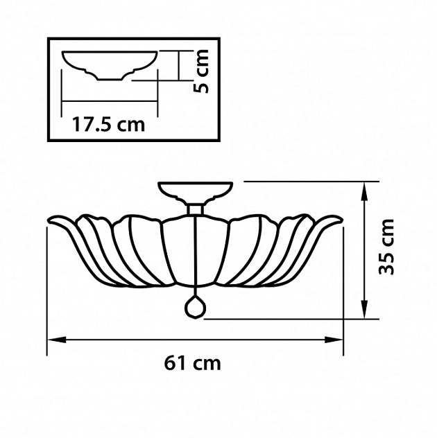 Потолочная люстра RICCIO 705132