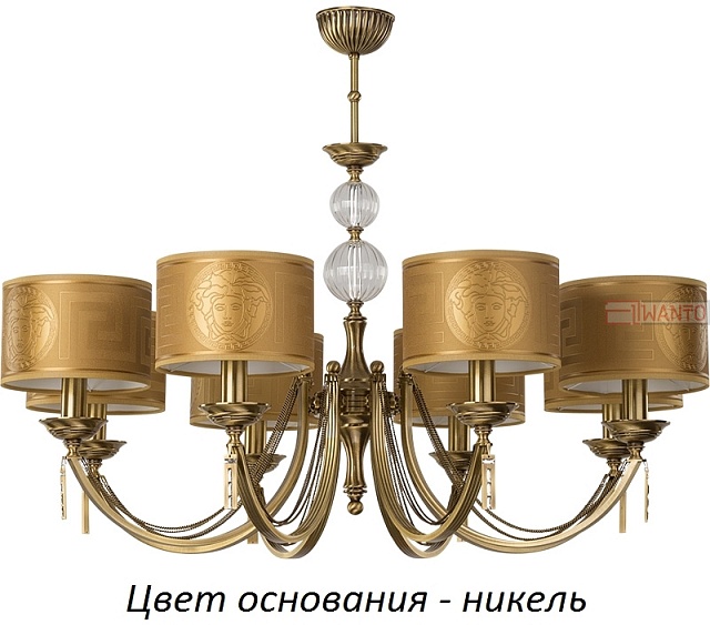 Потолочная люстра Kutek Zaffiro ZAF-ZW-8(N/A)