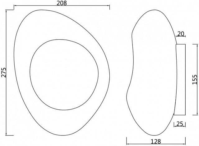 Бра Mabell MOD306WL-01CH