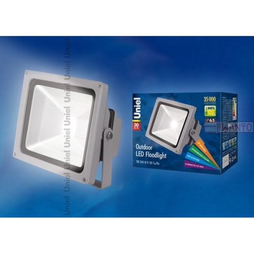Прожектор   ULF-S01-30W/DW IP65 110-240В картон 