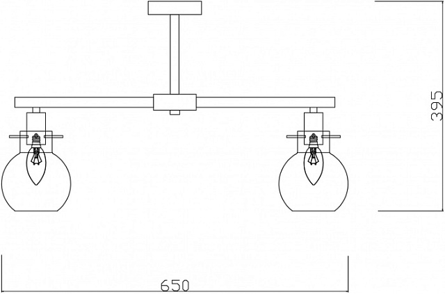 Потолочная люстра Circle FR5183PL-06G