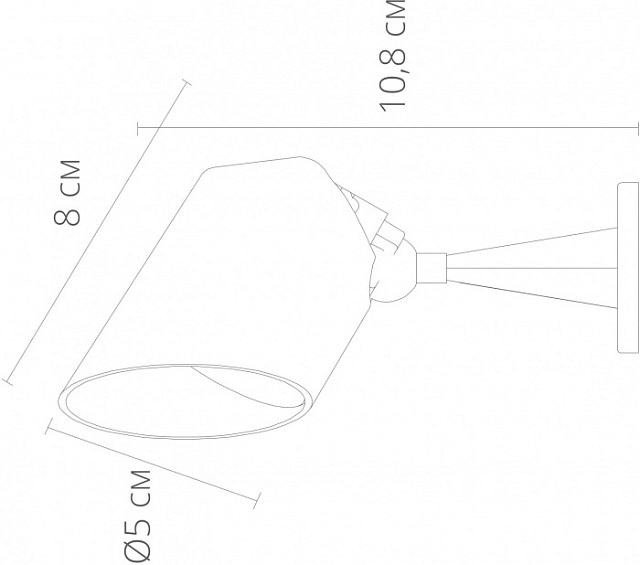 Прожектор уличный Elsie A1024AL-1BK