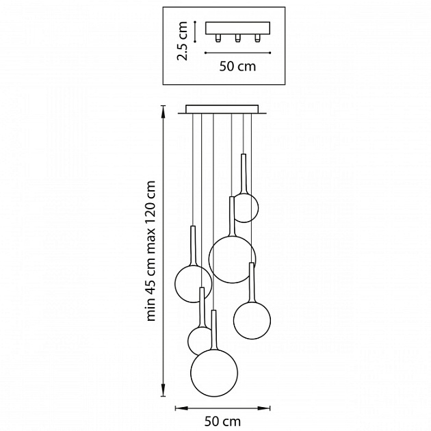 Подвесной светильник GLOBO 813063