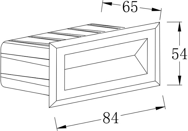 Подсветка для лестниц и ступеней Bosca O045SL-L3B3K