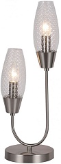 Интерьерная настольная лампа Desire 10165/2 Nickel
