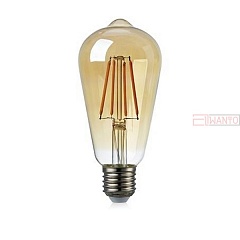 Ретро лампочка накаливания Эдисона Filament 106722