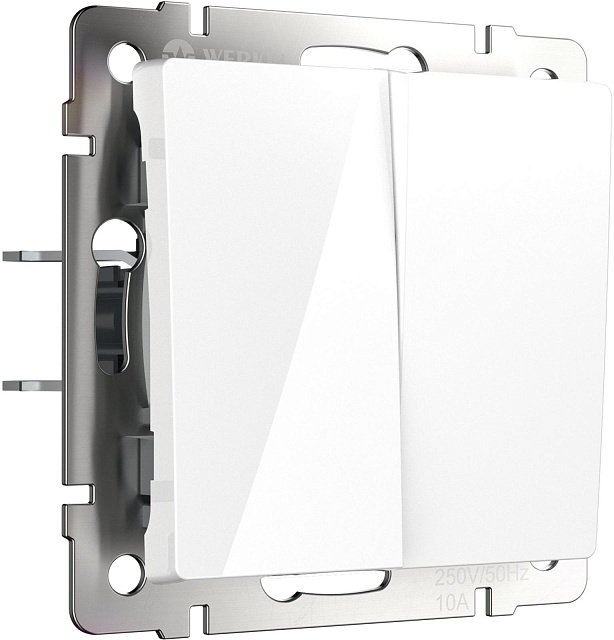 Переключатель Встраиваемые механизмы белые W1123001