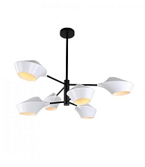 Потолочная люстра Romina LDP 6037-6 WT+BK