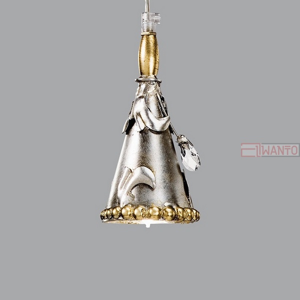 Подвесной светильник Lucienne Monique W 75 W 75 silver + gold