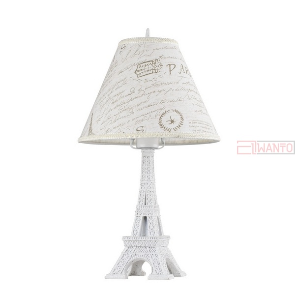 Интерьерная настольная лампа Paris ARM402-22-W