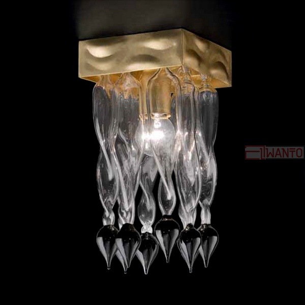 Потолочный светильник Lamp di Volpato Patrizia Alaska LP-530/F argento rosso