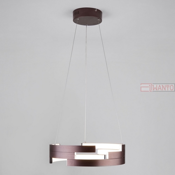 Подвесной светильник Eurosvet Sphere 90094/1 коричневый