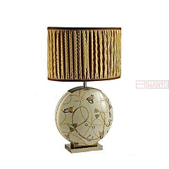 Интерьерная настольная лампа HERMITAGE CREAM 151832G N49
