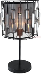 Интерьерная настольная лампа Aglaia 0001/1TM-BK