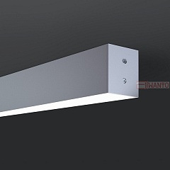 Подвесной светильник  Линейный светодиодный подвесной односторонний светильник (LS-01-1-128-21-6500-MS)
