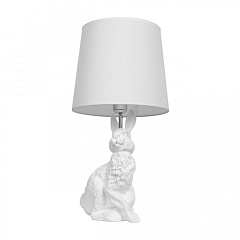 Интерьерная настольная лампа Rabbit 10190 White