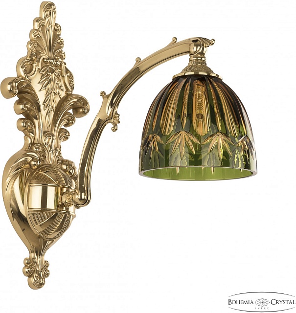 Бра Verona 7211B15/1/210 G P1 D Amber-Green/H-1I